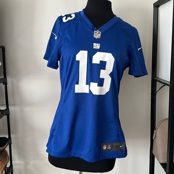 NFL on Field Beckman Jr. Blue and White Jersey #13 - Picture 2 of 9